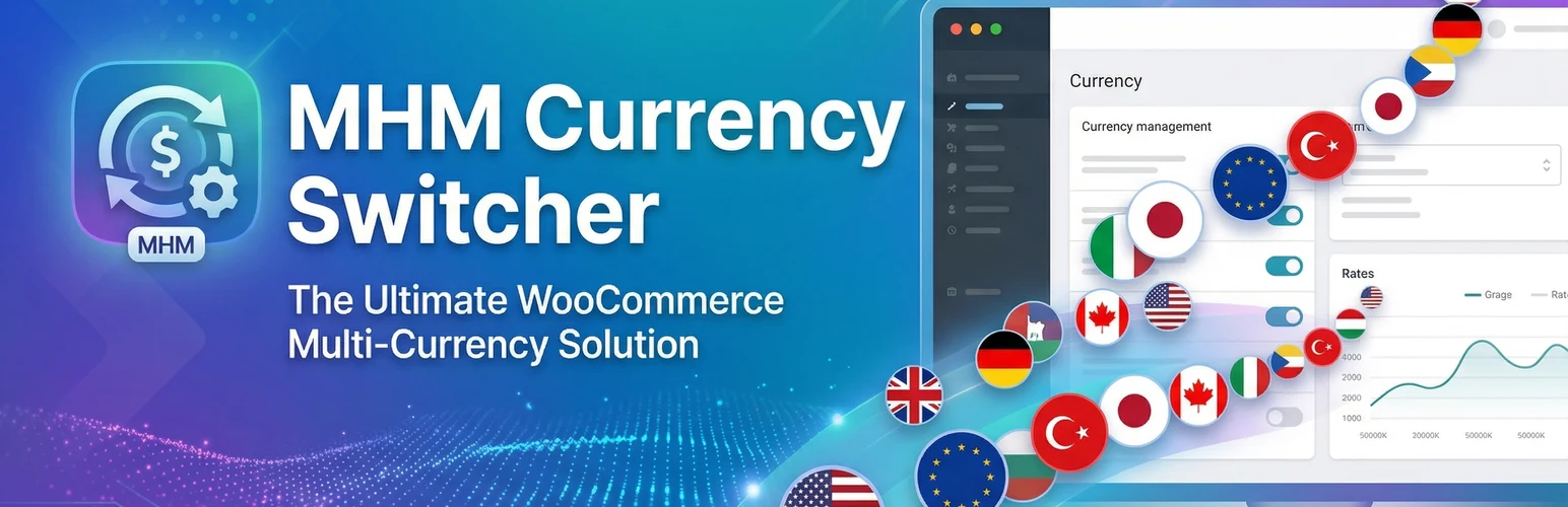 MHM Currency Switcher — multi-currency support for WooCommerce